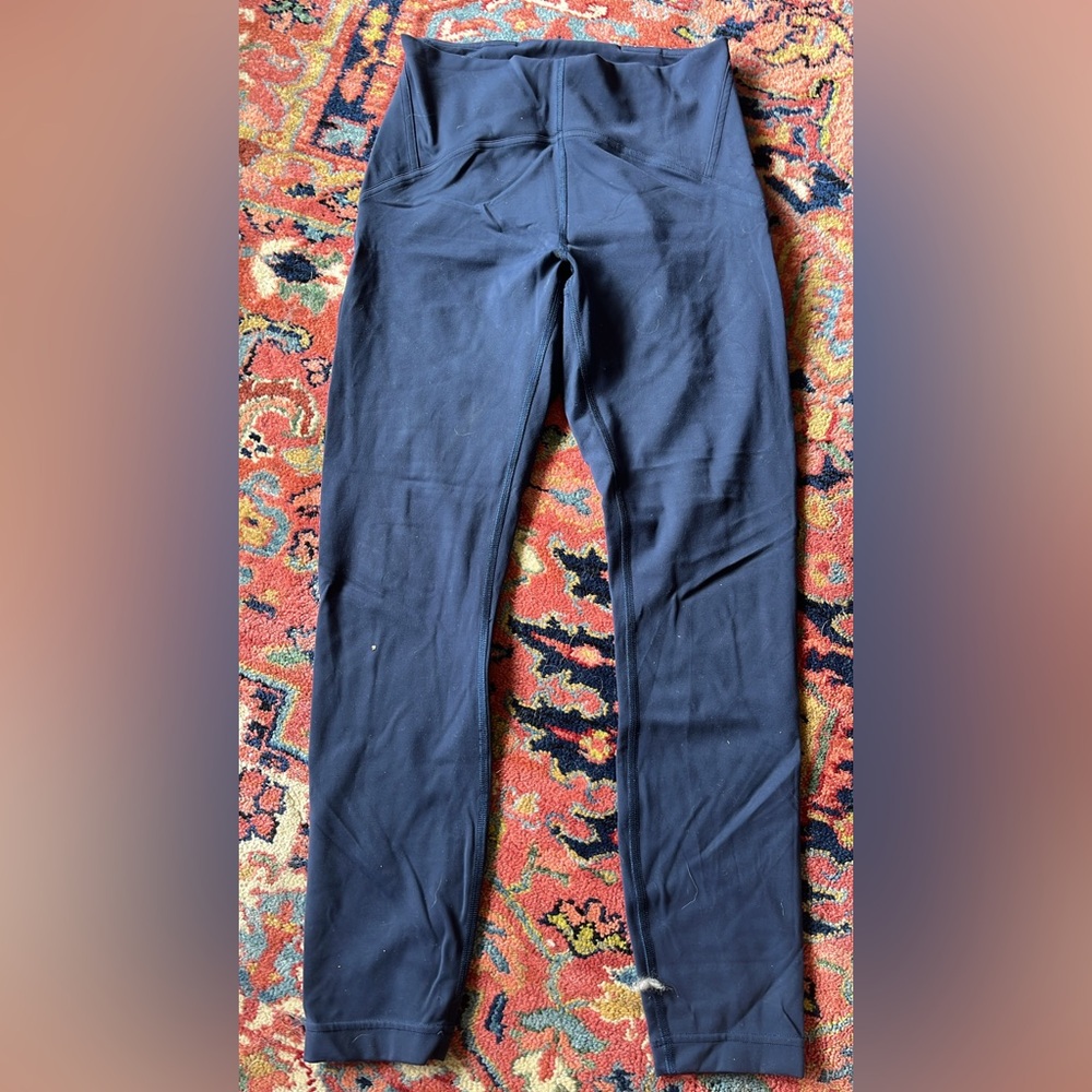 Lululemon Athletica Dark Blue Leggings